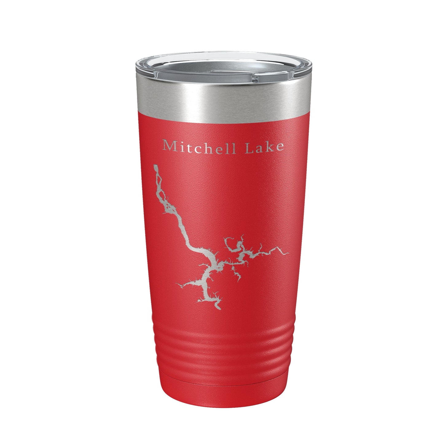 Mitchell Lake Map Tumbler Travel Mug Insulated Laser Engraved Coffee Cup Alabama 20 oz-10