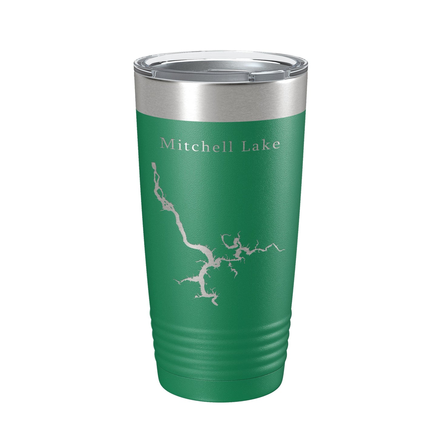 Mitchell Lake Map Tumbler Travel Mug Insulated Laser Engraved Coffee Cup Alabama 20 oz-9