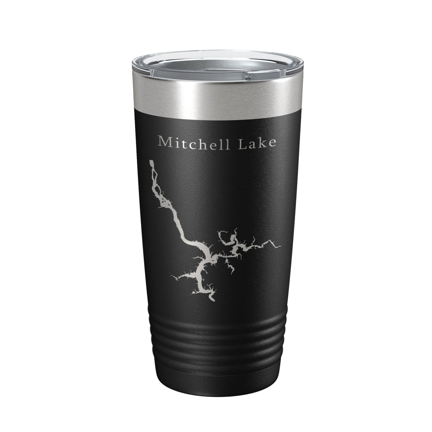 Mitchell Lake Map Tumbler Travel Mug Insulated Laser Engraved Coffee Cup Alabama 20 oz-5