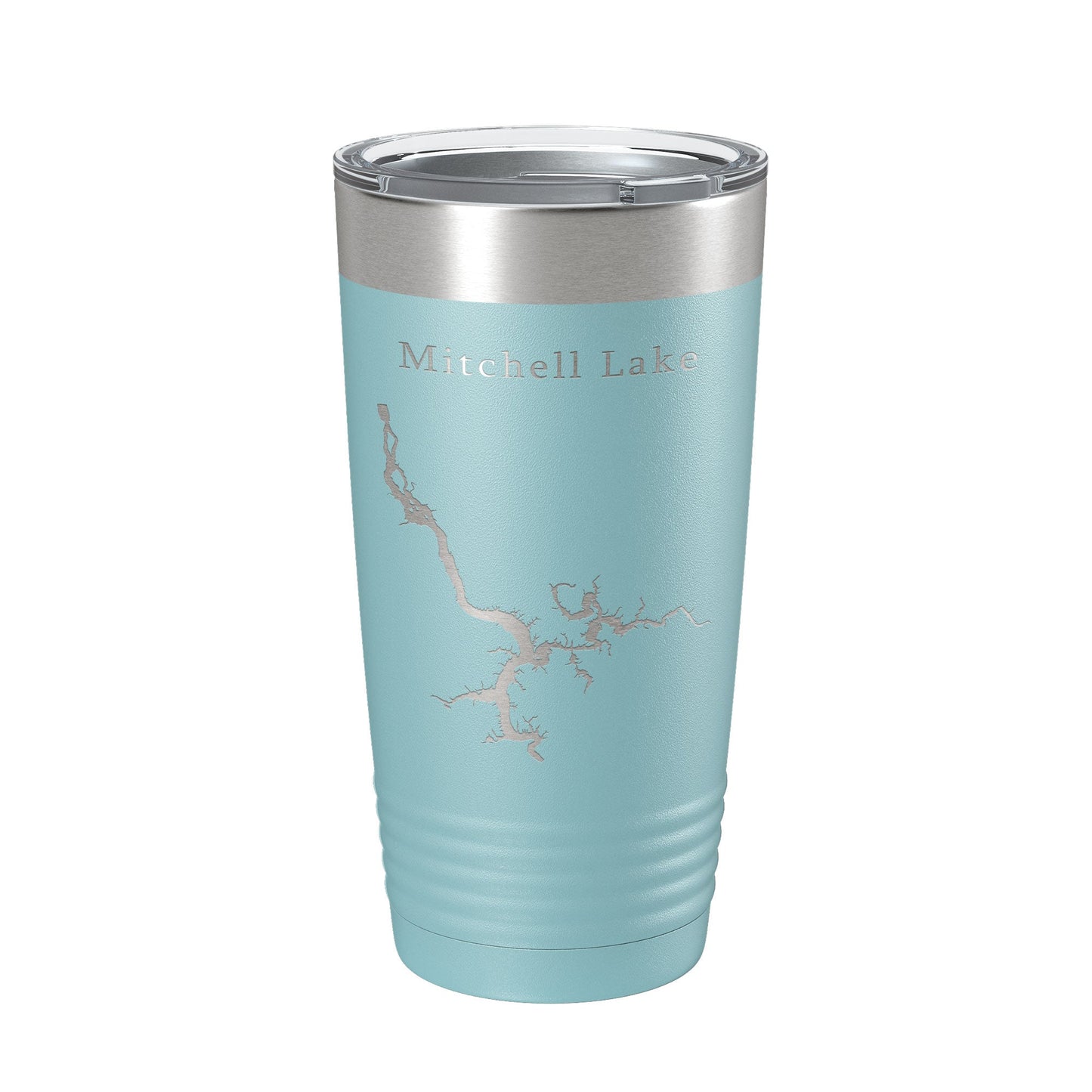 Mitchell Lake Map Tumbler Travel Mug Insulated Laser Engraved Coffee Cup Alabama 20 oz-13