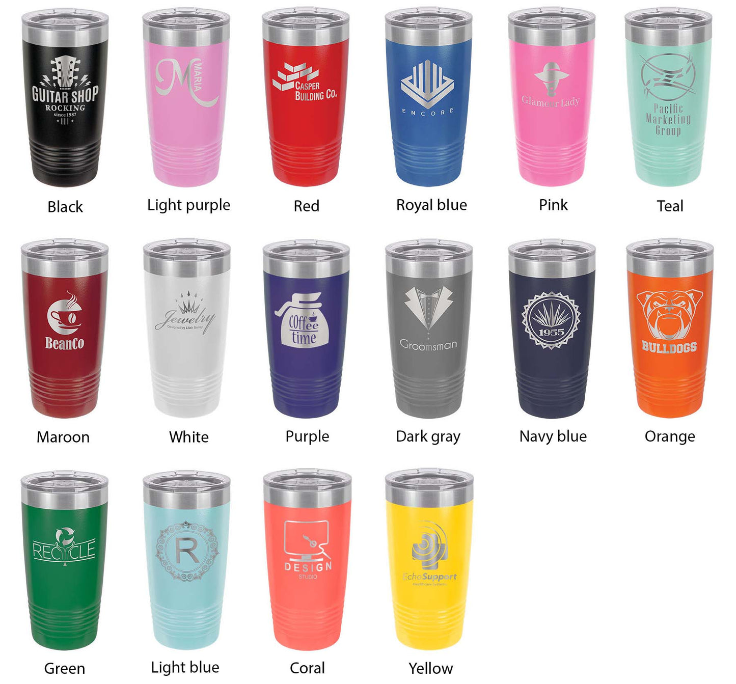 Mitchell Lake Map Tumbler Travel Mug Insulated Laser Engraved Coffee Cup Alabama 20 oz-3