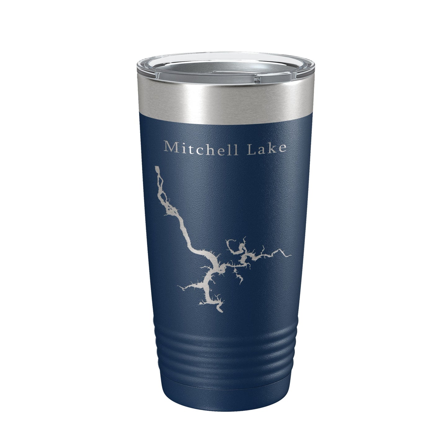 Mitchell Lake Map Tumbler Travel Mug Insulated Laser Engraved Coffee Cup Alabama 20 oz-8