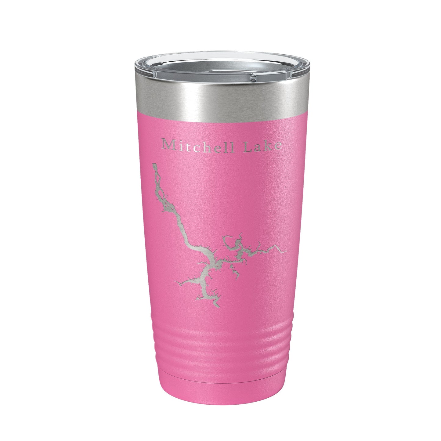 Mitchell Lake Map Tumbler Travel Mug Insulated Laser Engraved Coffee Cup Alabama 20 oz-11