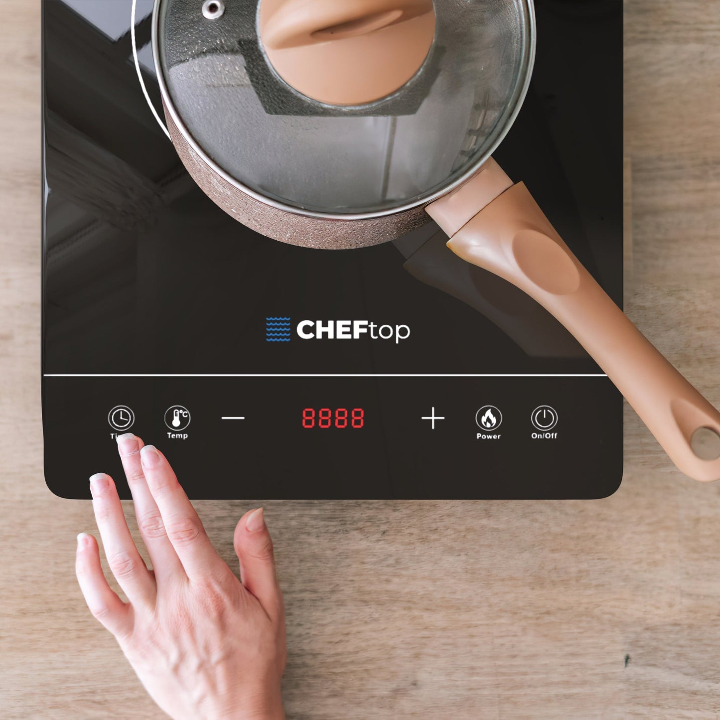 CHEFTop - Single Burner Induction Cooktop-4