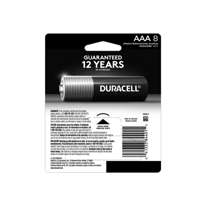 D.C.BTRY ALKLN AAA 1.5 V ( 10 X 8 CT   )